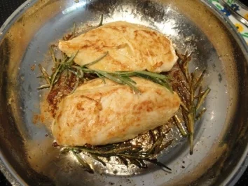 Hühnerfilet in Senf-Rosmarinmarinade - Rezept - Bild Nr. 2