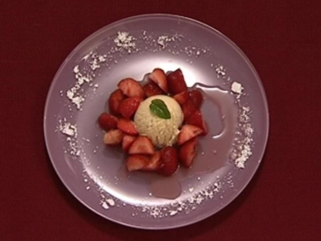 Marinierte Erdbeeren mit Vanilleeis Rezepte