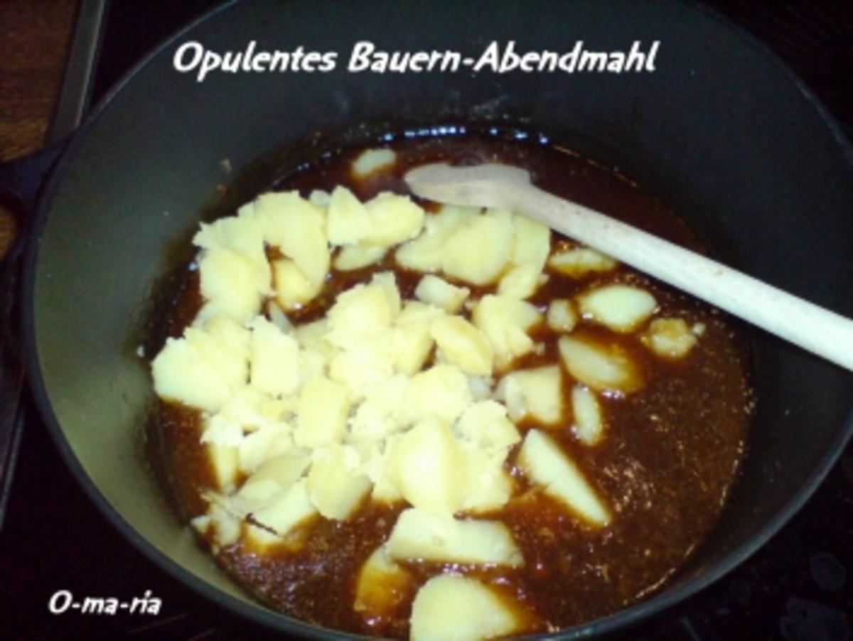 Kartoffelernte Opulentes Bauernabendmahl - Rezept