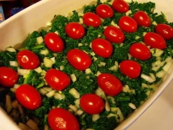 Rezept: 2erlei Gemüseauflauf mit Knödelkäsekruste Bild Nr. 7 2erlei Gemüseauflauf mit Knödelkäsekruste - Rezept - Bild Nr. 7