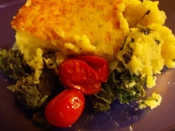 Rezept: 2erlei Gemüseauflauf mit Knödelkäsekruste Bild Nr. 8 2erlei Gemüseauflauf mit Knödelkäsekruste - Rezept - Bild Nr. 8