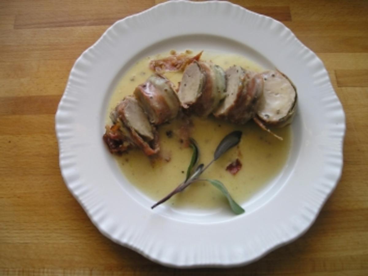 Schwein/ Schweinefilet im Speckmantel - Rezept - kochbar.de