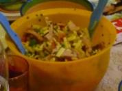 Leberkäs-Paprika-Salat - Rezept