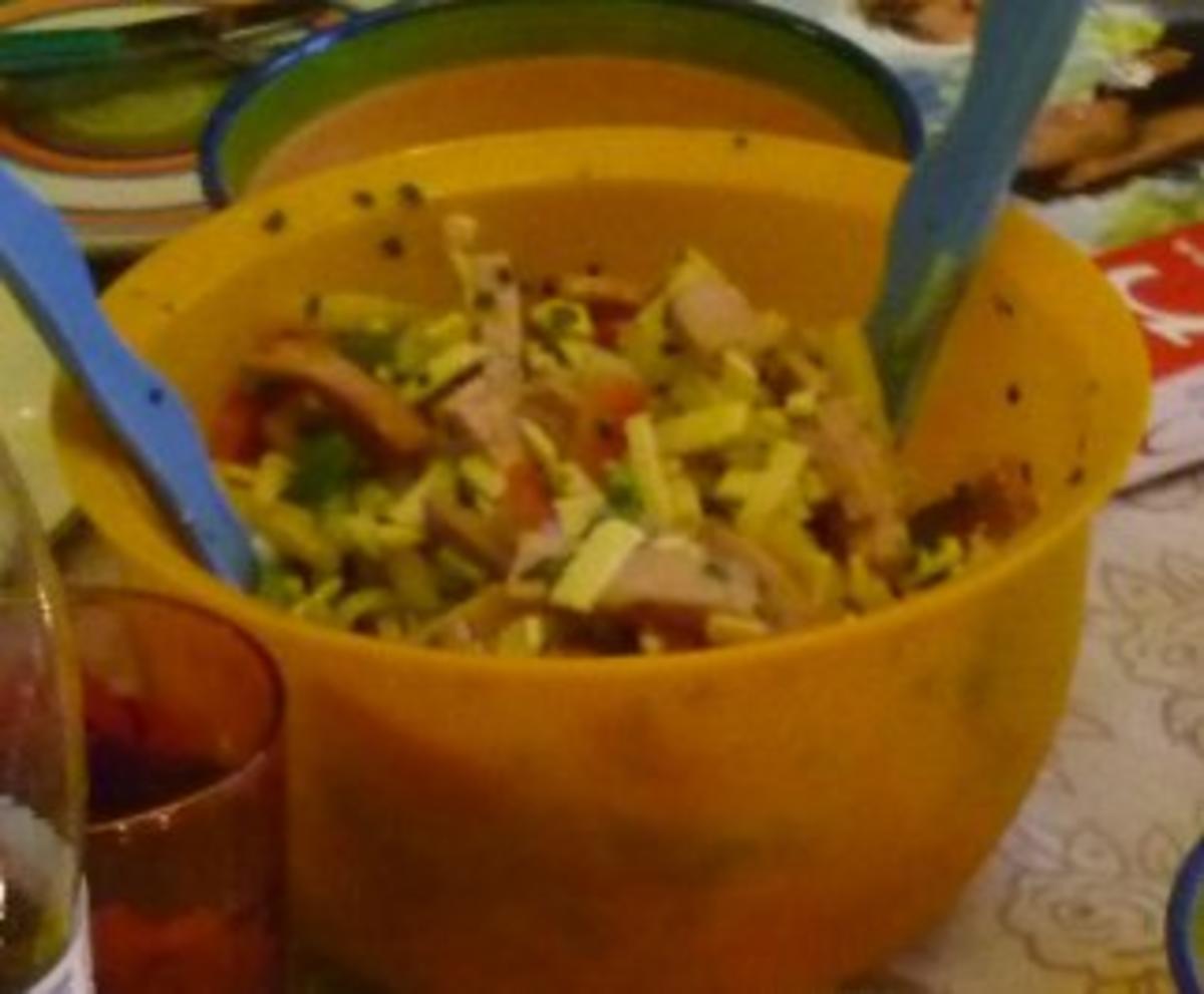 Bilder für Leberkäs-Paprika-Salat - Rezept