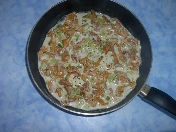 Rezept: Sahnepfifferlinge Sahnepfifferlinge - Rezept