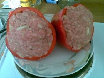 Gefüllte Paprikaschoten - Rezept