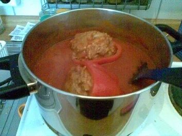 Gefüllte Paprikaschoten - Rezept - Bild Nr. 2