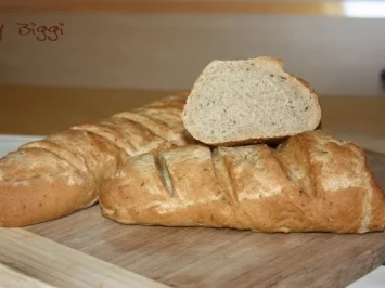 Kräuterbaguette - Rezept