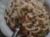 nudelsalat mit erbsen und schinken - Rezept