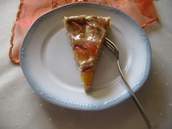 Rezept: Pfirsich-Mandel-Torte Pfirsich-Mandel-Torte - Rezept