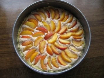 Rezept: Pfirsich-Mandel-Torte Bild Nr. 3 Pfirsich-Mandel-Torte - Rezept - Bild Nr. 3