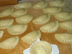 Polnisch-Russisch Pierogi (Vegetarisch) - Rezept - Bild Nr. 3