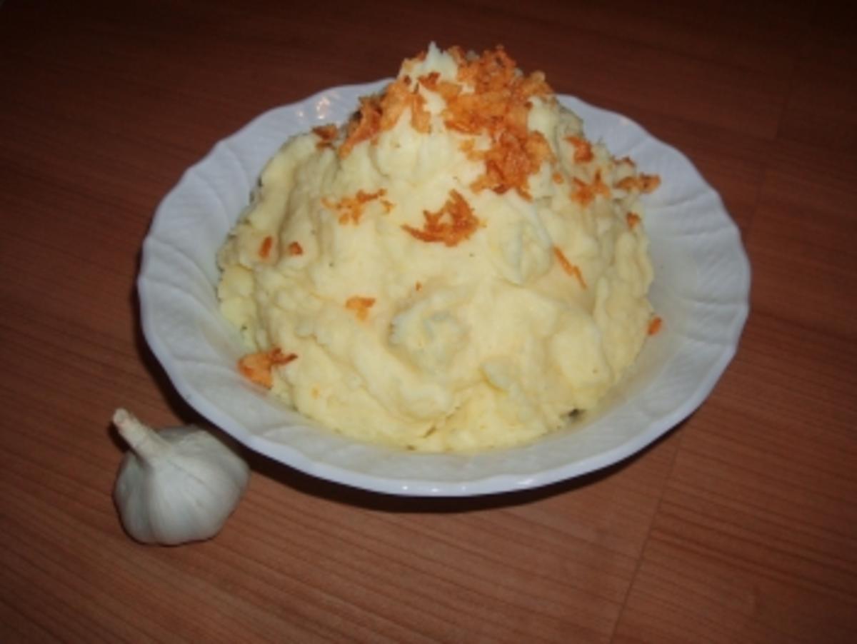 Kartoffelpüree mit Knoblauch - Rezept