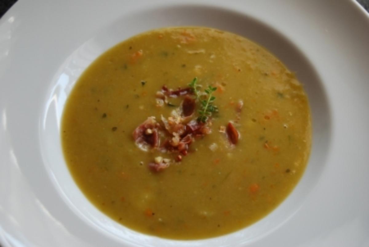 Suppen/Eintöpfe ~ Feine Erbsensuppe - Rezept