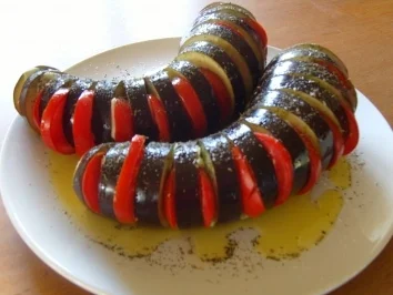Gefüllte Auberginen - Rezept