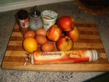 Apfel -Blätterteig-Kuchen - Rezept - Bild Nr. 2