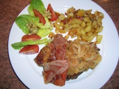 Rezept: Holzfällersteak mit Bratkartoffeln (defitig, kräftig, einfach lecker) so wie wir es mögen Holzfällersteak mit Bratkartoffeln (defitig, kräftig, einfach lecker) so wie wir es mögen - Rezept