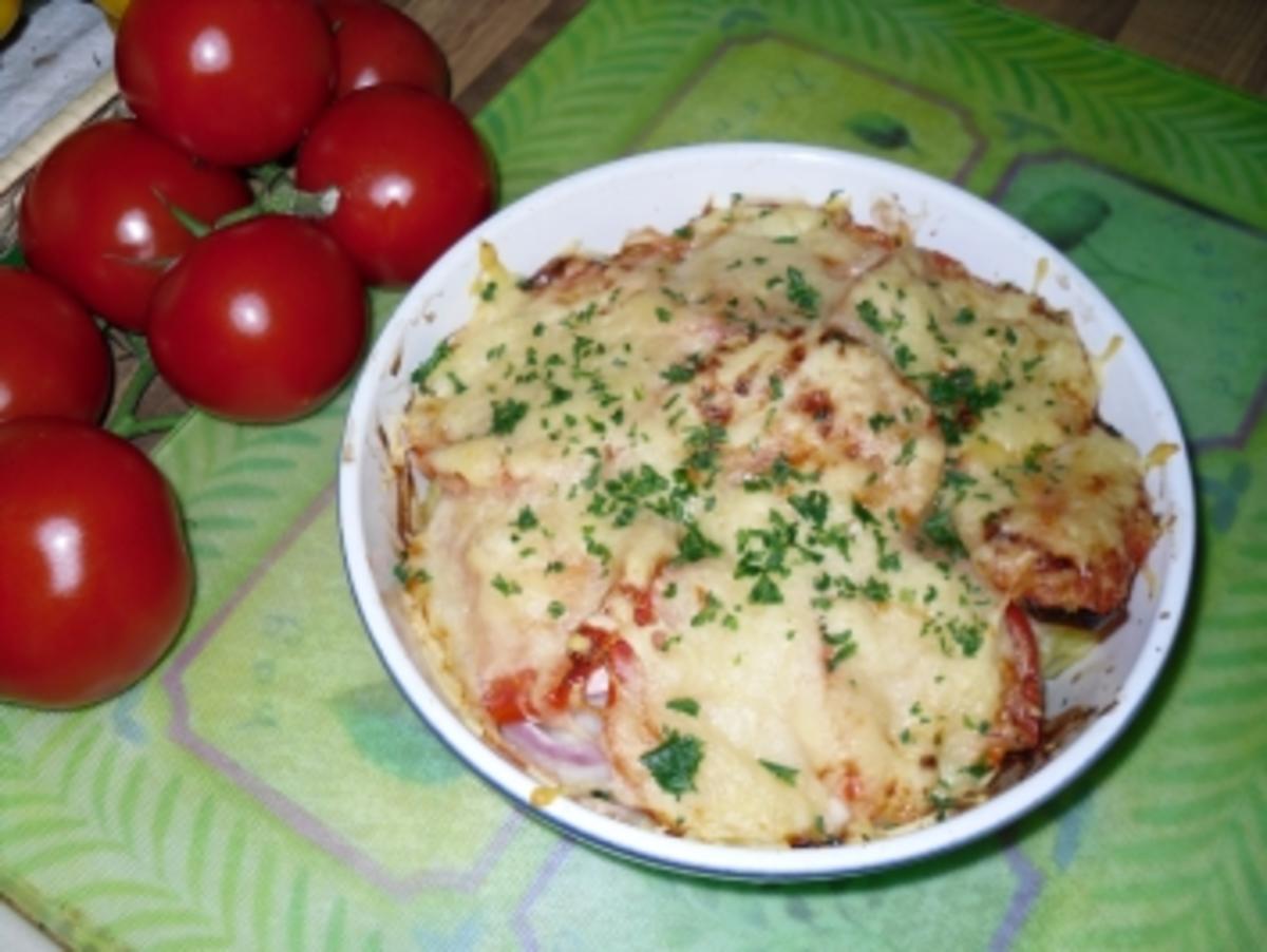 Kartoffel-Tomaten-Auflauf - Rezept