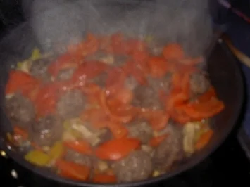 Pikante Hack-Gemüsepfanne - Rezept - Bild Nr. 6