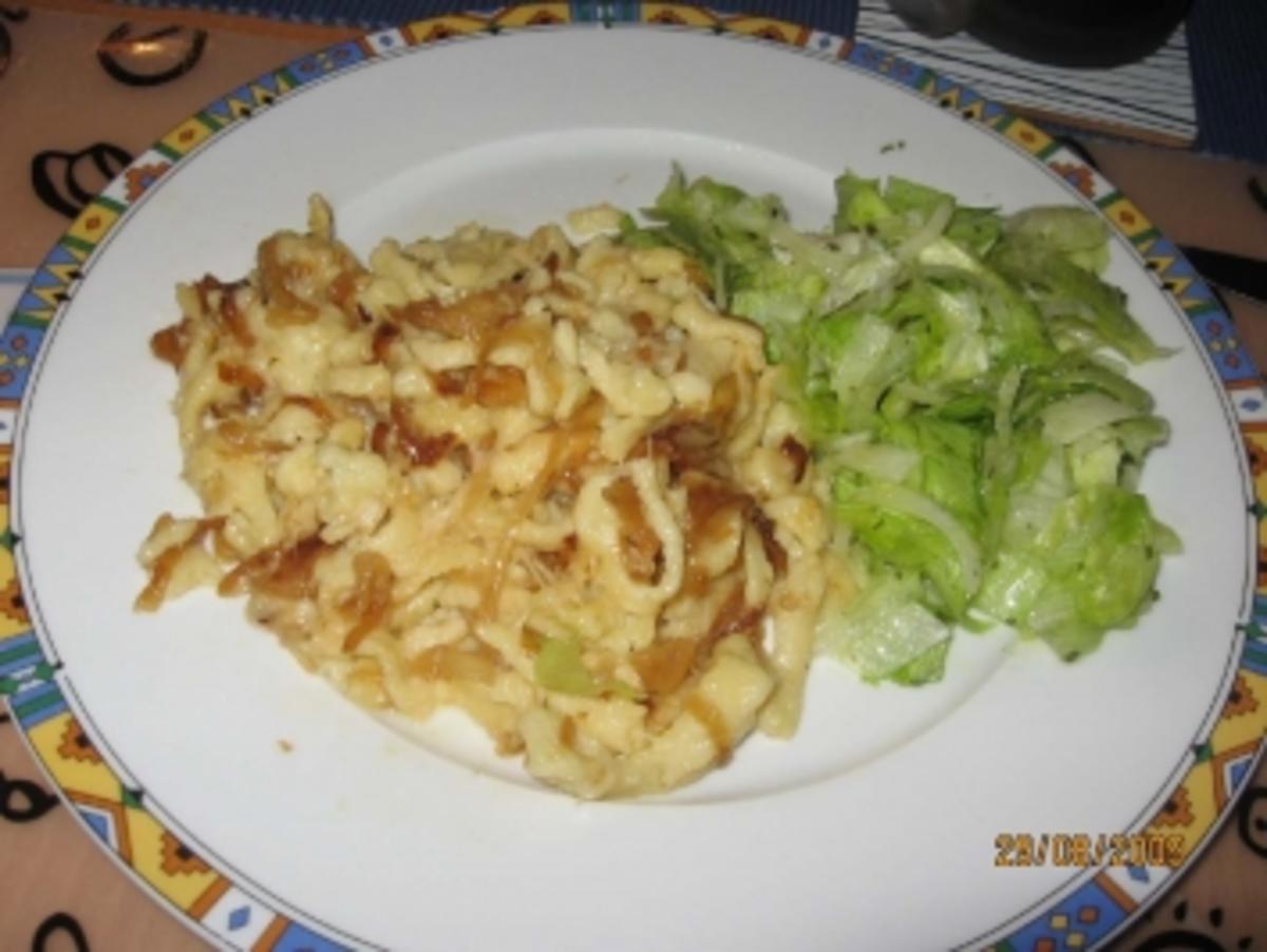 Käsespätzle vegetarisch - Rezept