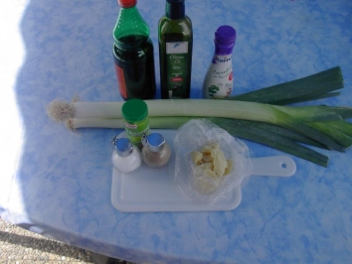 Lauch - Parmesan - Salat - Rezept - Bild Nr. 2