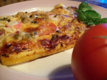 Rezept: Pizza " Mare" e "Amore" Bild Nr. 2 Pizza " Mare" e "Amore" - Rezept - Bild Nr. 2