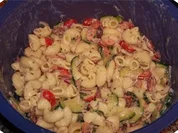 Bunter Nudelsalat - Rezept