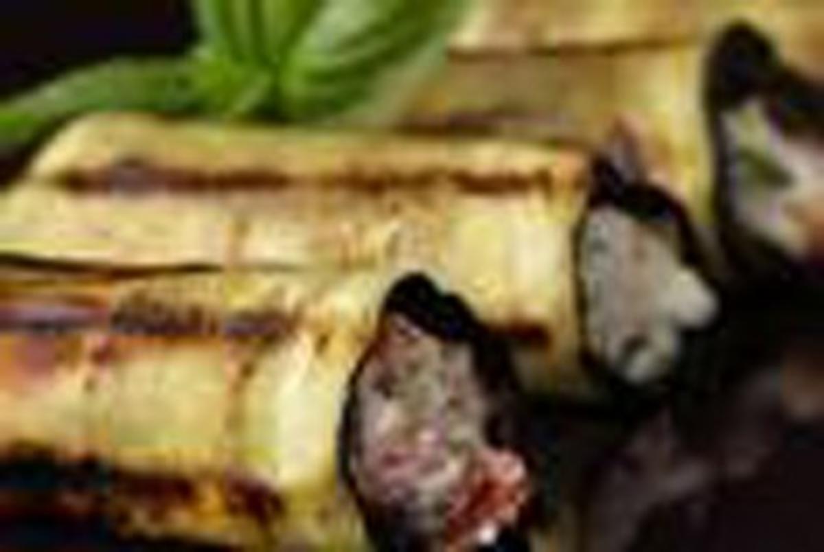 Bilder für antipasti involtinidi melanzane - Rezept