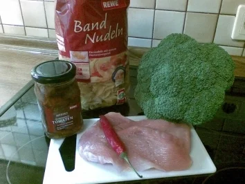 Bandnudeln mit Geschnetzeltem - Rezept - Bild Nr. 2