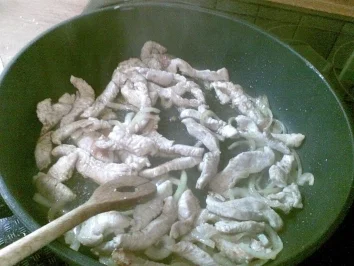 Bandnudeln mit Geschnetzeltem - Rezept - Bild Nr. 3