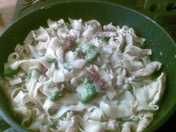 Bandnudeln mit Geschnetzeltem - Rezept - Bild Nr. 5