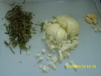 Fleisch:  Kaninchenragout mit Karotten-Nudeln - Rezept - Bild Nr. 3