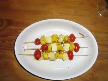 Käse - Ananas - Spieße - Rezept - Bild Nr. 7