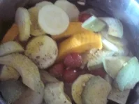 "Herbstgemüsecremesuppe" mit Käse - Rezept - Bild Nr. 3