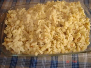 Rezept: Käsespätzle aus der Pfanne Käsespätzle aus der Pfanne - Rezept