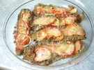 Gefüllte Auberginen aus dem Backofen - Rezept