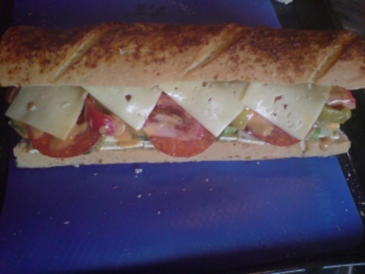 Bilder für Brot - Subway-Baguette Rezept