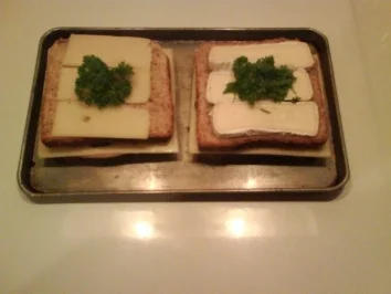 Rezept: Abendbrot: Der Doppeldeckertoast Bild Nr. 2 Abendbrot: Der Doppeldeckertoast - Rezept - Bild Nr. 2