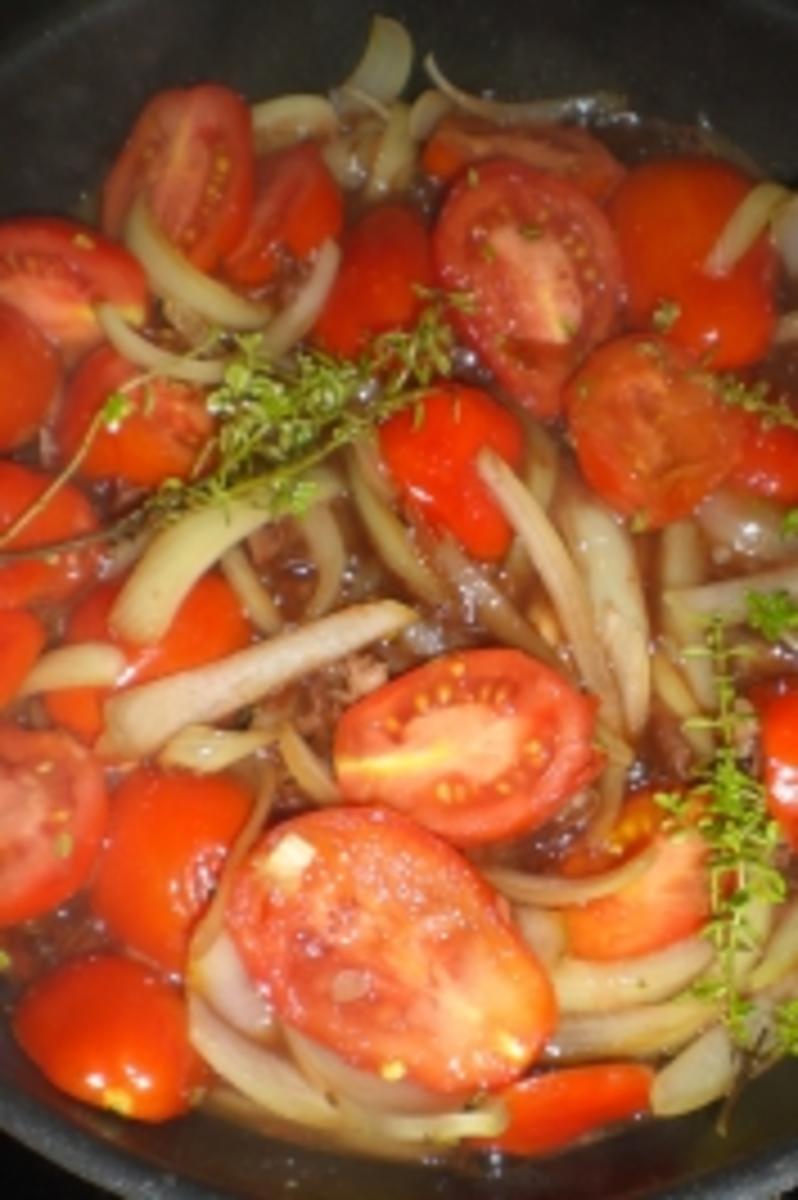 Tomaten/Zwiebelgemüse - Rezept - Bild Nr. 2