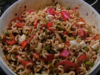 Rezept: Nudelsalat "Italy" Nudelsalat "Italy" - Rezept