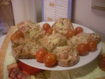 Rezept: Pizzabrote überbacken Pizzabrote überbacken - Rezept