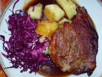 Rezept: Schweinebraten Bild Nr. 2 Schweinebraten - Rezept - Bild Nr. 2