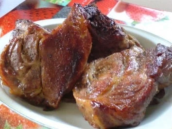 Rezept: Schweinebraten Bild Nr. 8 Schweinebraten - Rezept - Bild Nr. 8