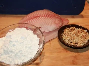 Tilapiafilet mit Pinien - Kokosreis an Orangensoße - Rezept - Bild Nr. 3