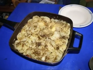 Bohnenpfanne - Rezept