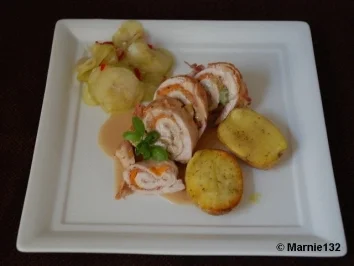 Rezept: Putenroulade -mal ganz anders- Putenroulade -mal ganz anders- - Rezept