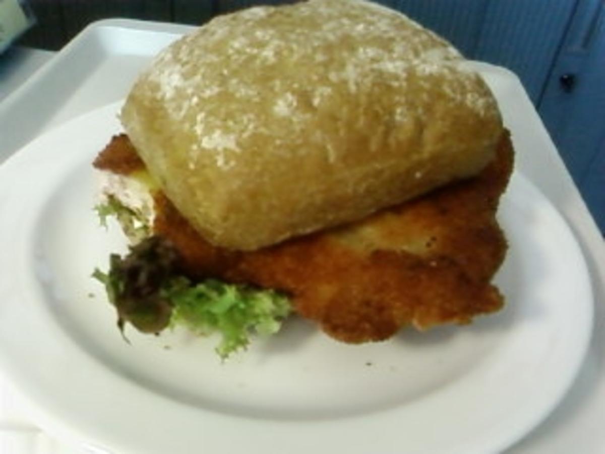 Bilder für Schnitzel-Brötchen - Rezept