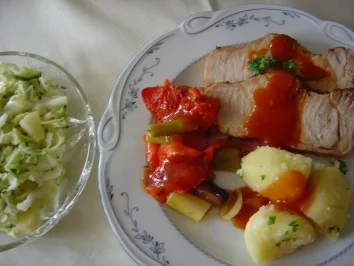 Mediteraner "Lummerbraten" im Backofen - Rezept - Bild Nr. 3