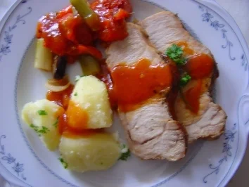 Mediteraner "Lummerbraten" im Backofen - Rezept - Bild Nr. 4