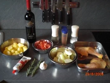 Hähnchenschlegel Stifado - Rezept - Bild Nr. 2